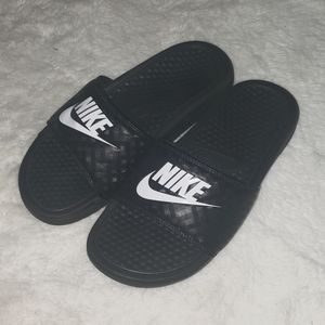 COPY - Black Womens Nike Slides